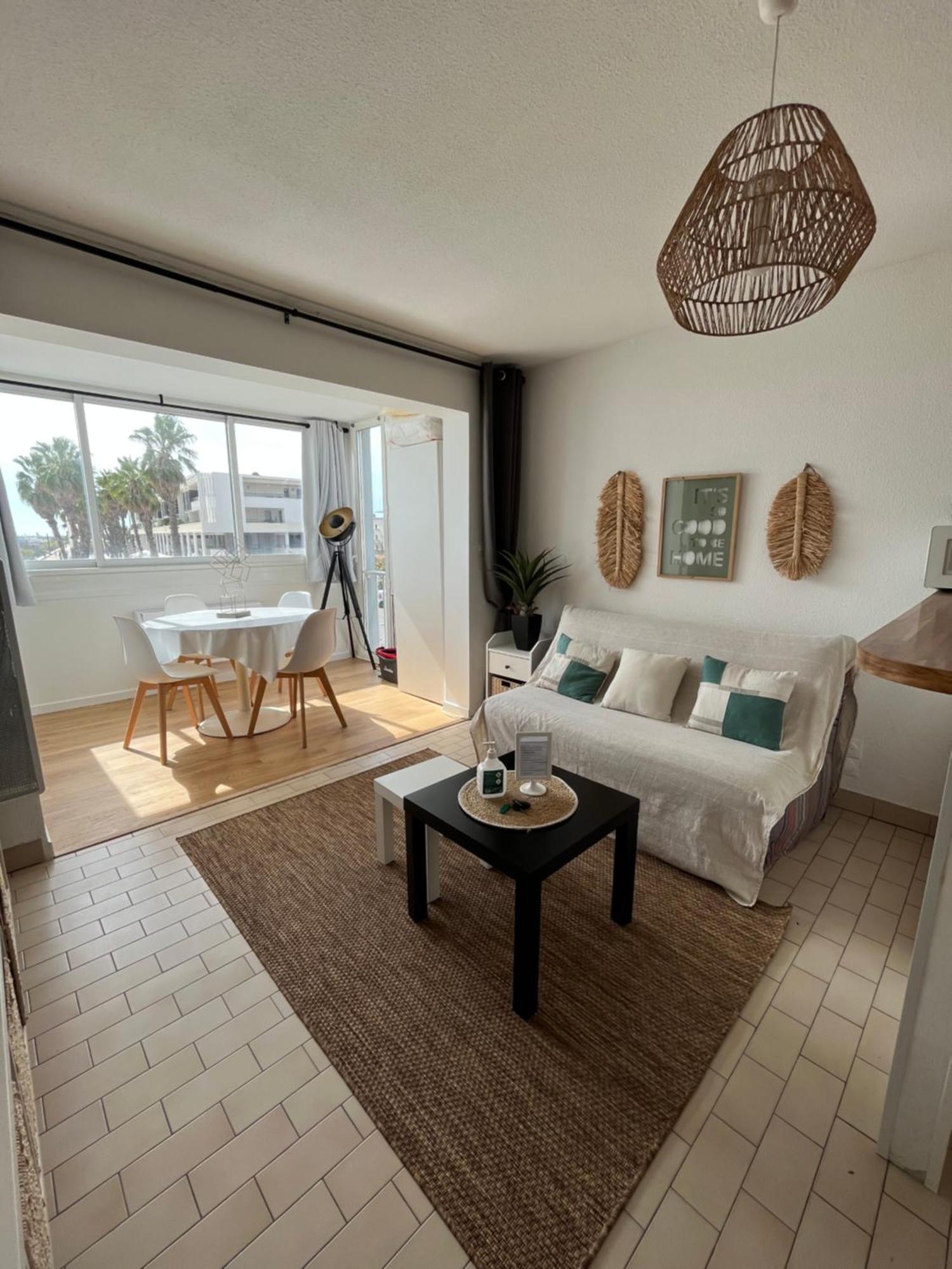Apartment T2 Vue Panoramique Sur Quartier Des Quilles Sete